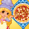 לילי מכינה פיצה